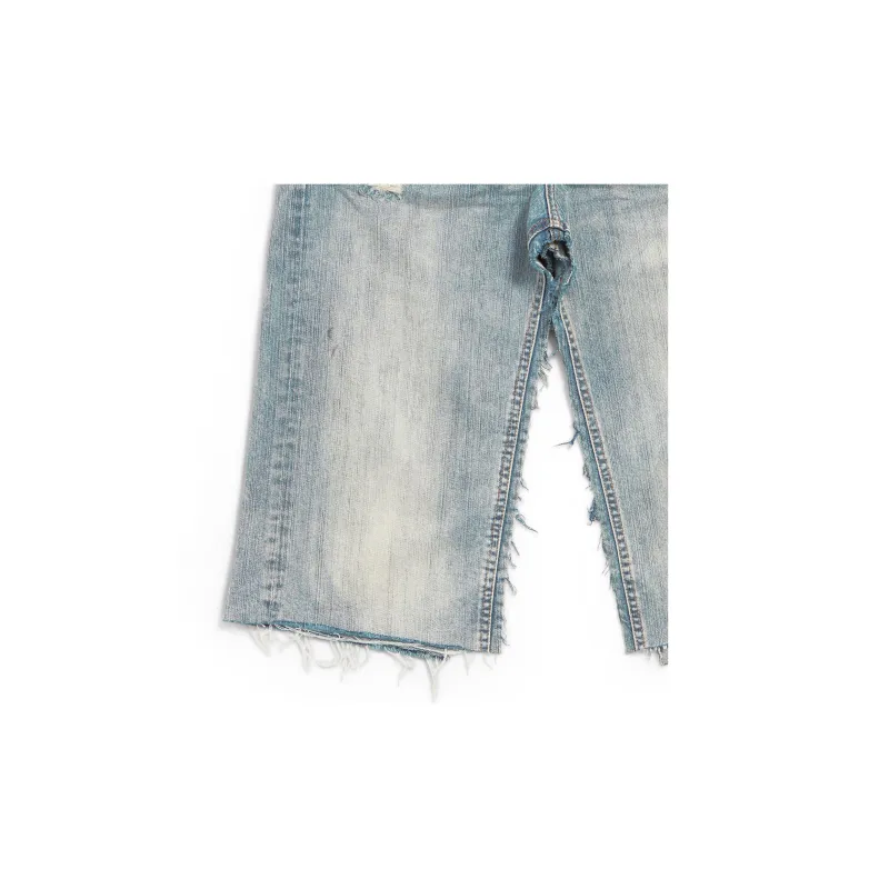 Balenciaga Denim Long Skirts Regular Women's Blue-3