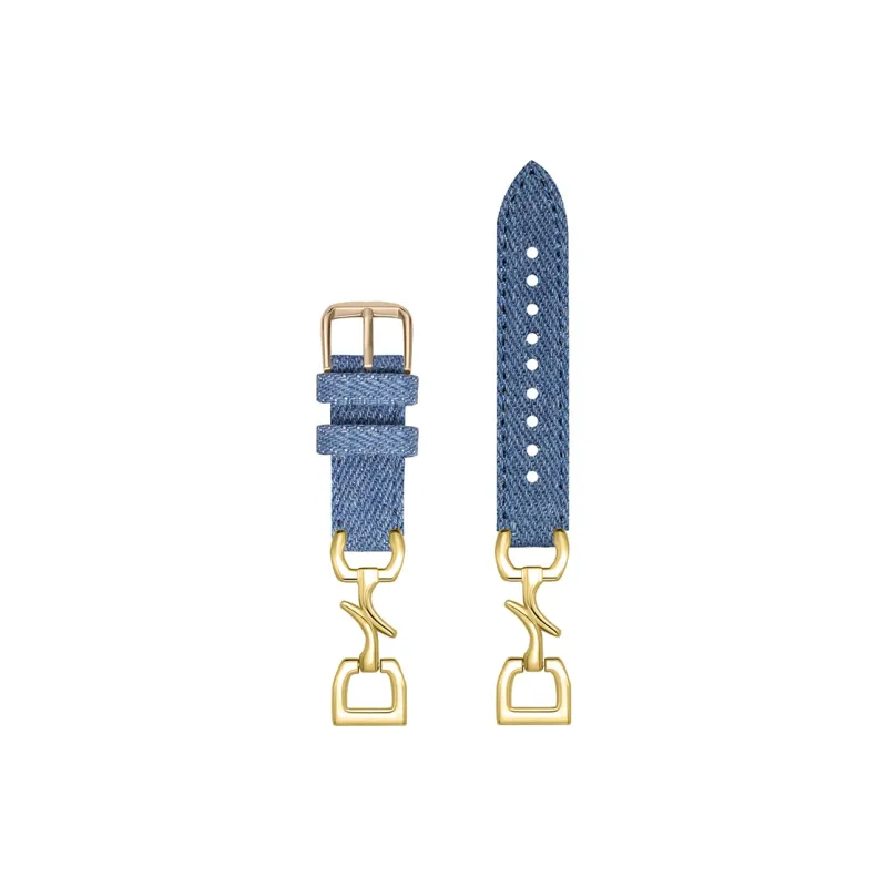 IBOANN Watch Band Xiaomi Compatibility Denim Material-4