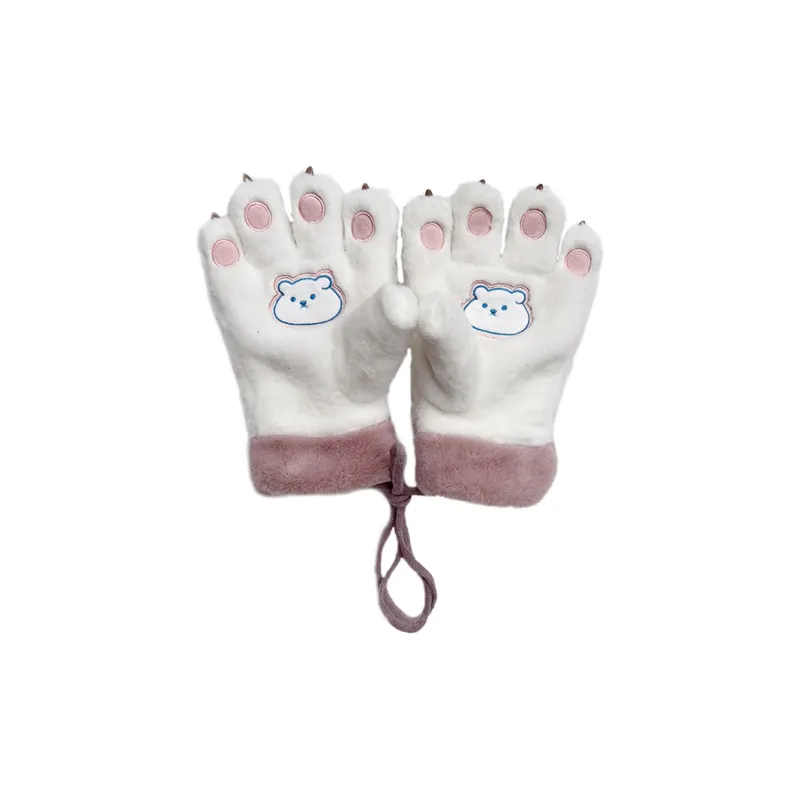 YUZHAOLIN Polyester Knit Gloves Unisex-0