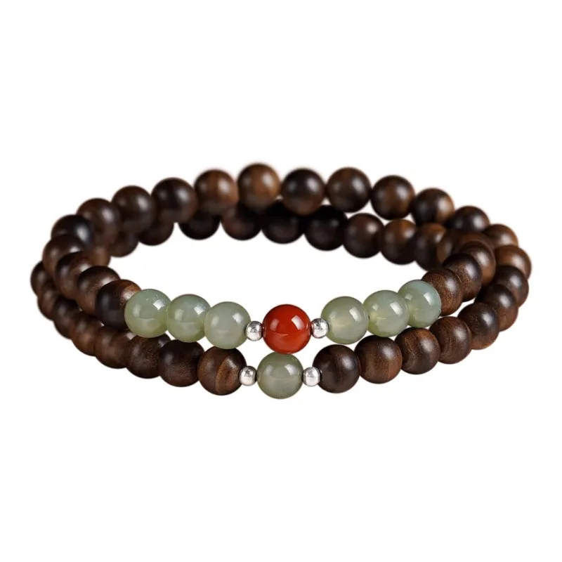 DALONG Old Mountain Sandalwood Bracelets Unisex-0