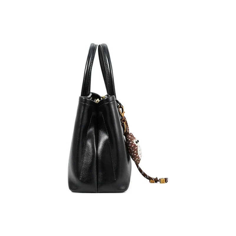 Vigno Synthetic Leather Handbag Regular Women's Red-12
