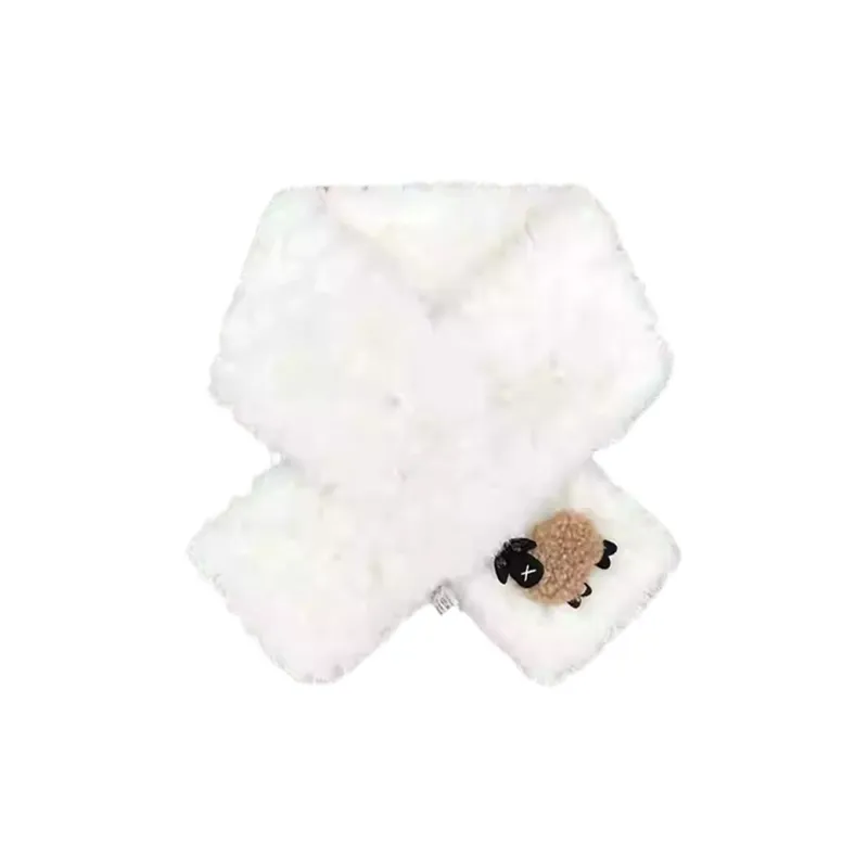 Yalu Polyester Plush Yarn Scarf Unisex Gift Box Set-0