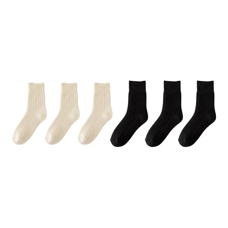 Cotton Gene Mid Calf Socks Women's Combo Set-46