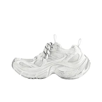Balenciaga 6XL Low Top Chunky Sneakers Women's White