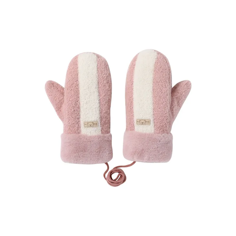 NANJIREN Thickened Knit Gloves Women's-2
