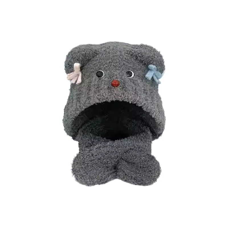 Yalu Polyester Hoods & Plush Hats Unisex Gift Box Set-8