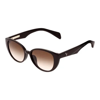 VEDI VERO Injection-Molded Cat Eye Sunglasses Unisex Brown