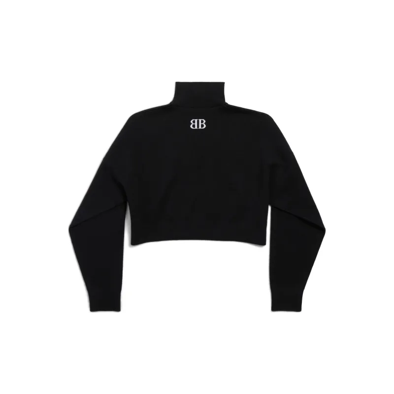 Balenciaga SS25 Sweater Women's Black-1