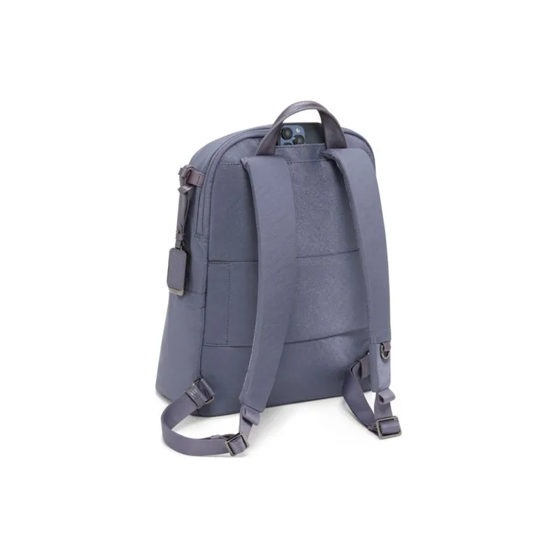 TUMI Nylon Backpack Unisex Gray Blue-3