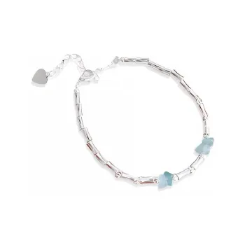 JOYDINNY Alloy Resin Bracelets Unisex