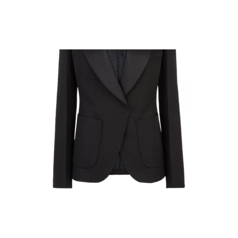 FENDI Business Suits Coats Women's Black-4