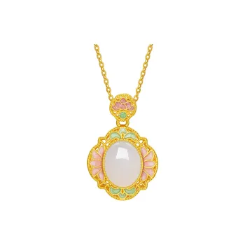LIU GUI FU JEWELRY Hetian Jade Pendants White Jade Women's