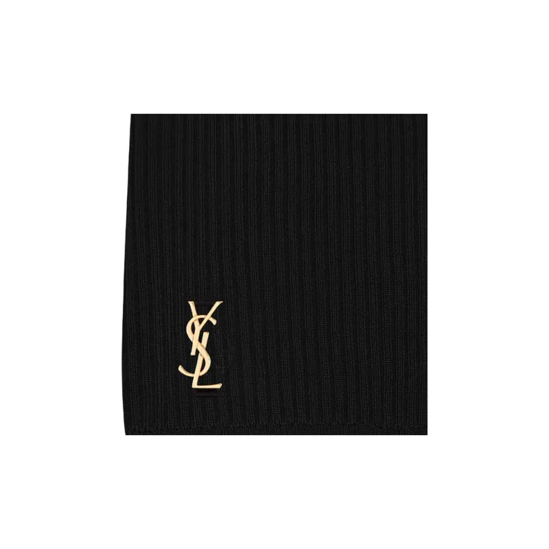 SAINT LAURENT Casual Shorts Women's Black-4
