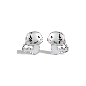 VANA 990 Fine Silver Stud Earrings Women's