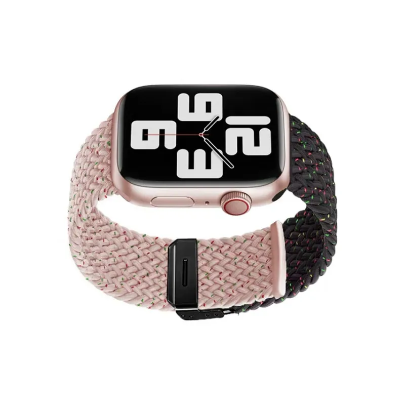 ZHENGGUANG Watch Band Apple Compatibility Woven Material-4