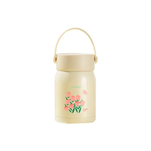 CENSUN Minimalist Style Refreshing Instagram Style Thermal Jar Egg Custard Cup Breakfast Cup 700ml