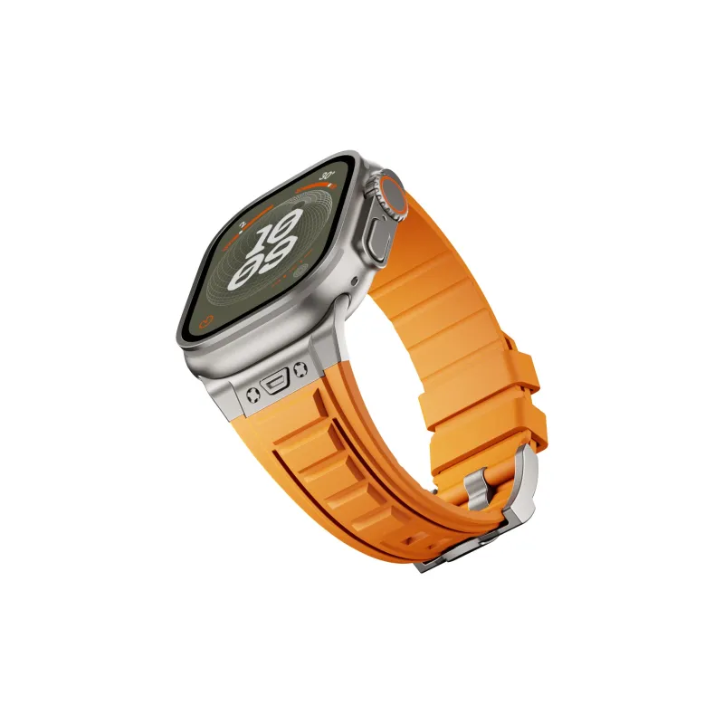 MSSM Watch Band Apple Compatibility Silicone Material-5