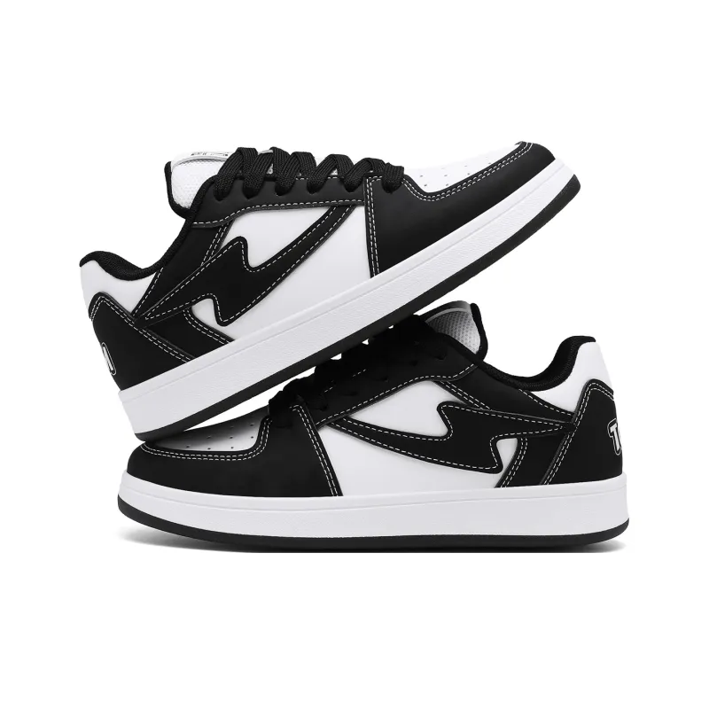 TALKING TOM Thermal Coverage Abrasion Resistant Slip Resistant Low Top Skateboard Shoes Unisex-1