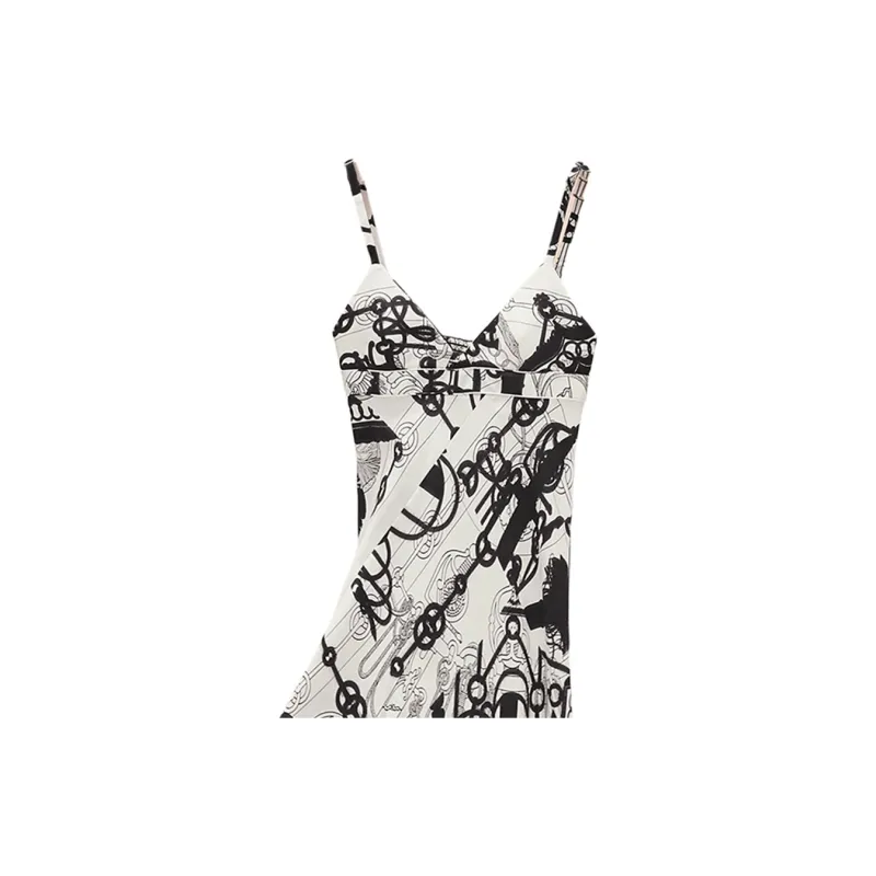 HERMES SS22 Sleeveless Dress Women's White-5