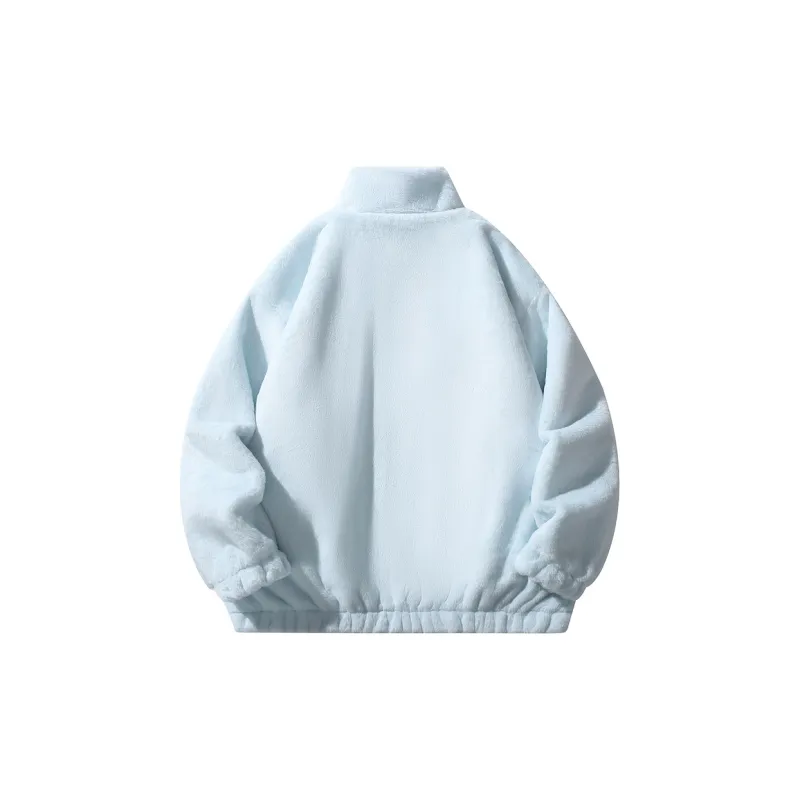 Qnxeey Velvet Jackets Unisex-9
