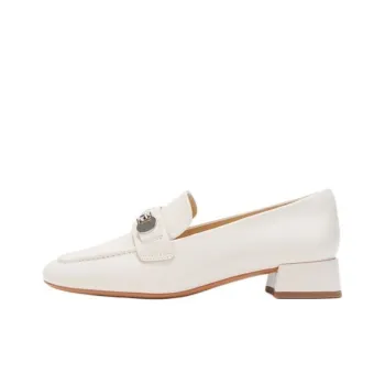 73Hours Jazz Prelude Loafers 3cm Women's Ecru