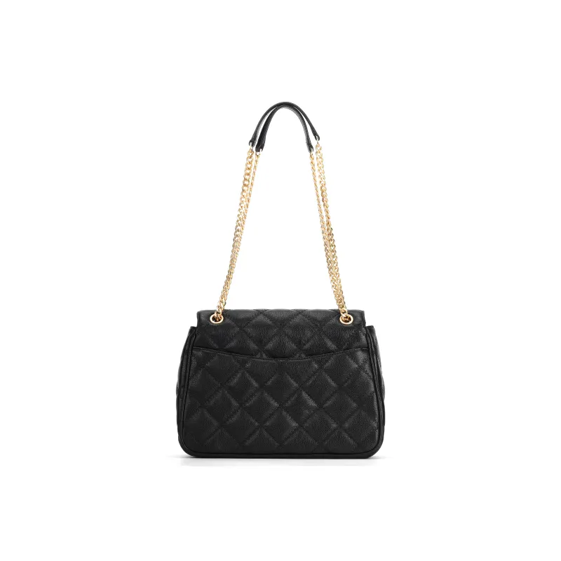 TORY BURCH Cow Leather Shoulder Bag Women's Black-2