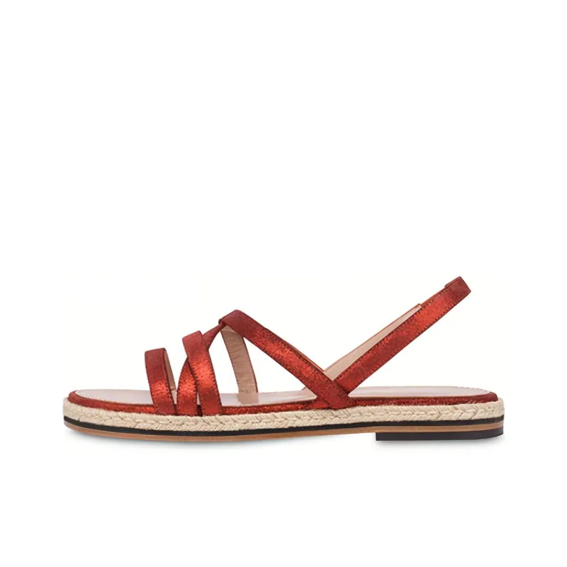 Pollini Playa Strap Sandals Women's Red-0