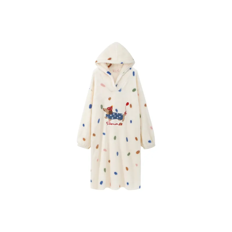 Ta Yan Nightgown Women's Apricot-0