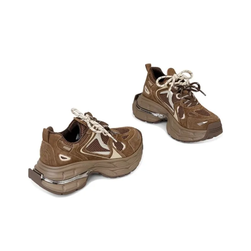 JESSICA SOPHIA Breathable Low-Top Chunky Sneakers Women's-3
