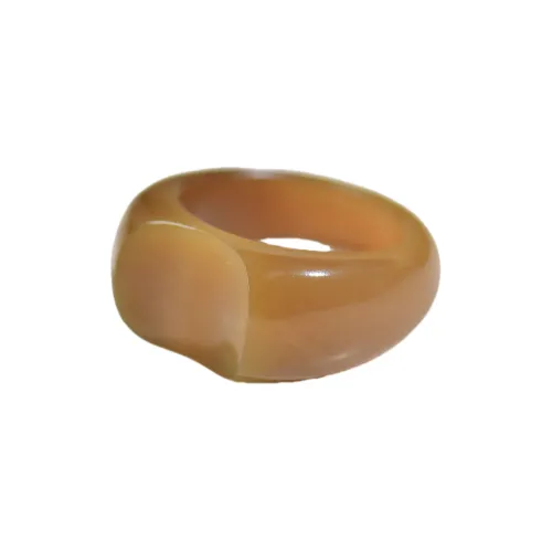 Jade Charm Yao Rings Sugar Jade Unisex