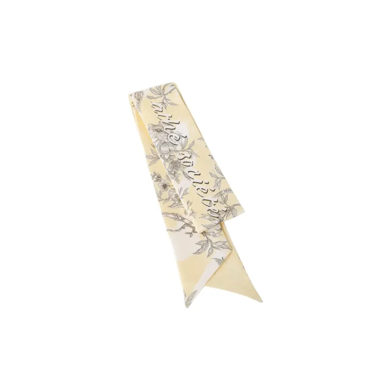 ATHE VANESSABRUNO Silk Hair Ties Women's Yellow-3