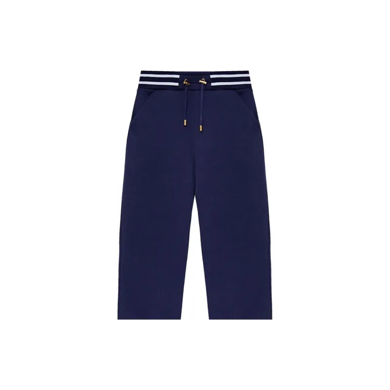 BALMAIN Logo Detailed Drawstring Sweatpants-4