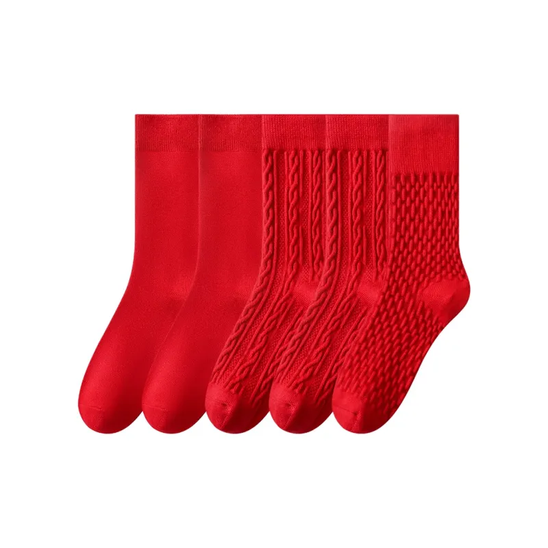 Caramella Mid Calf Socks Women's Combo Set-42