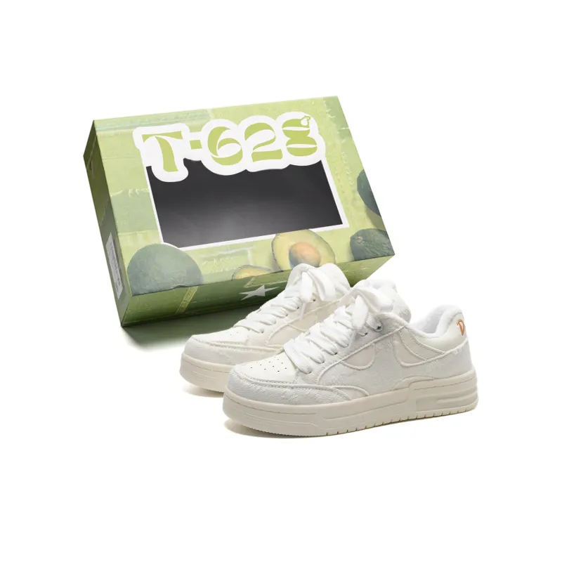 T628 Anti Slip Wear Resistant Low Top Skateboard Shoes Unisex-23