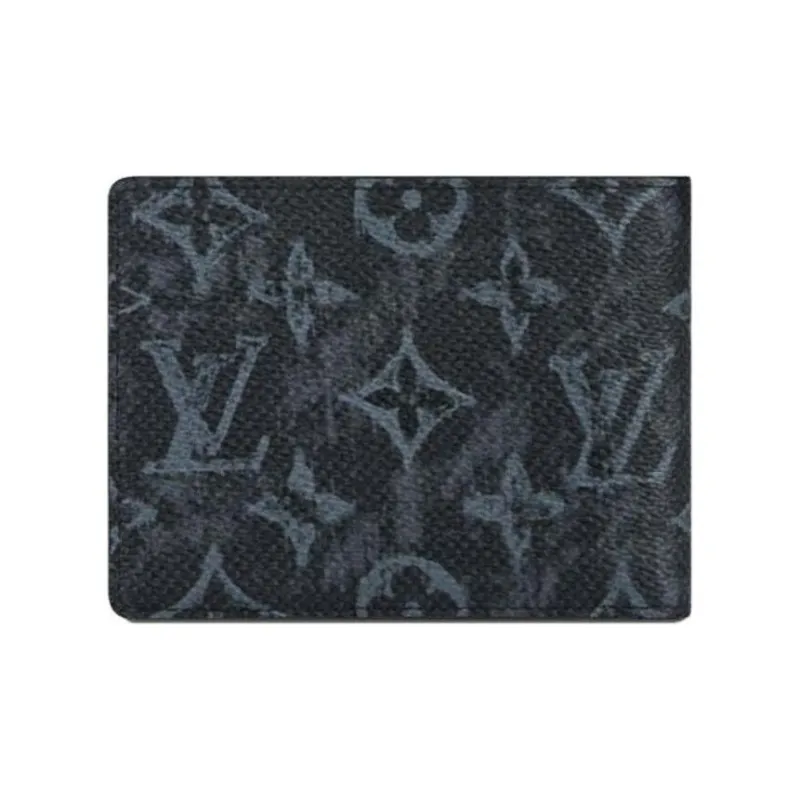 LOUIS VUITTON Monogram Pastel Noir Canvas Multple Wallet-1