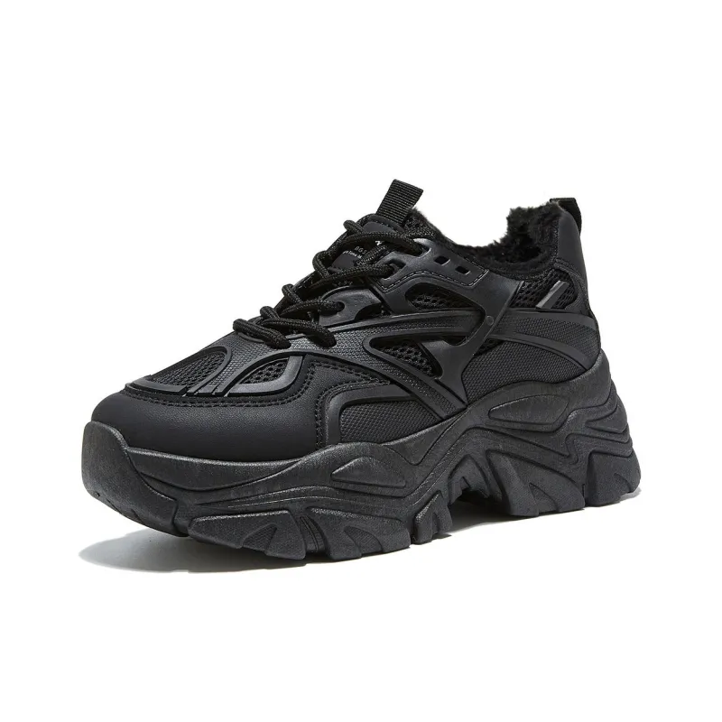 Medd Height Increasing Balance Impact Resistant Support Lightweight Breathable Low Top Chunky Sneakers Women's-48