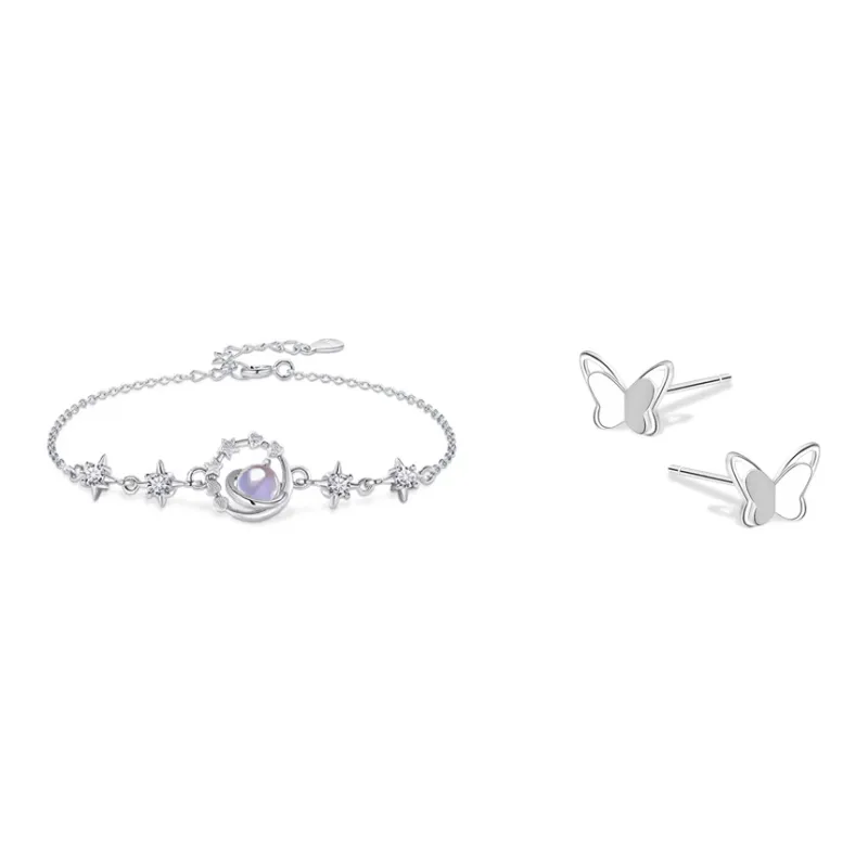 KUMET Sterling Silver Bracelets Women's Anniversary Birthday Gift-5