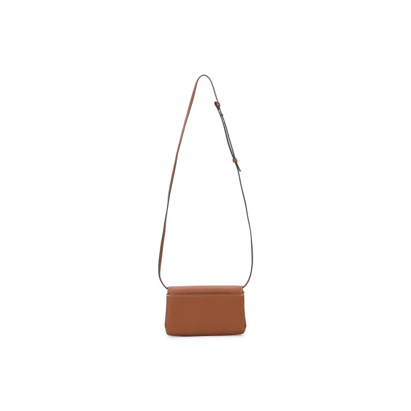 TORY BURCH Miller Cow Leather Shoulder Bag Crossbody Bag Women's Camel-2
