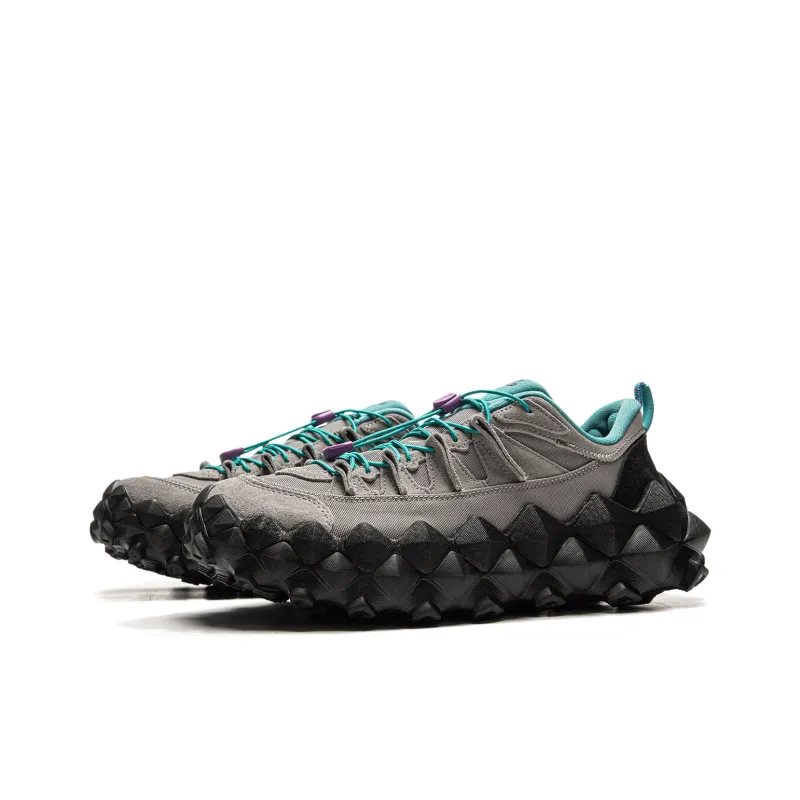 LiNing Rebound Anti Slip And Wear Resistant Low Top Casual Shoes Unisex Gray Black Green-2