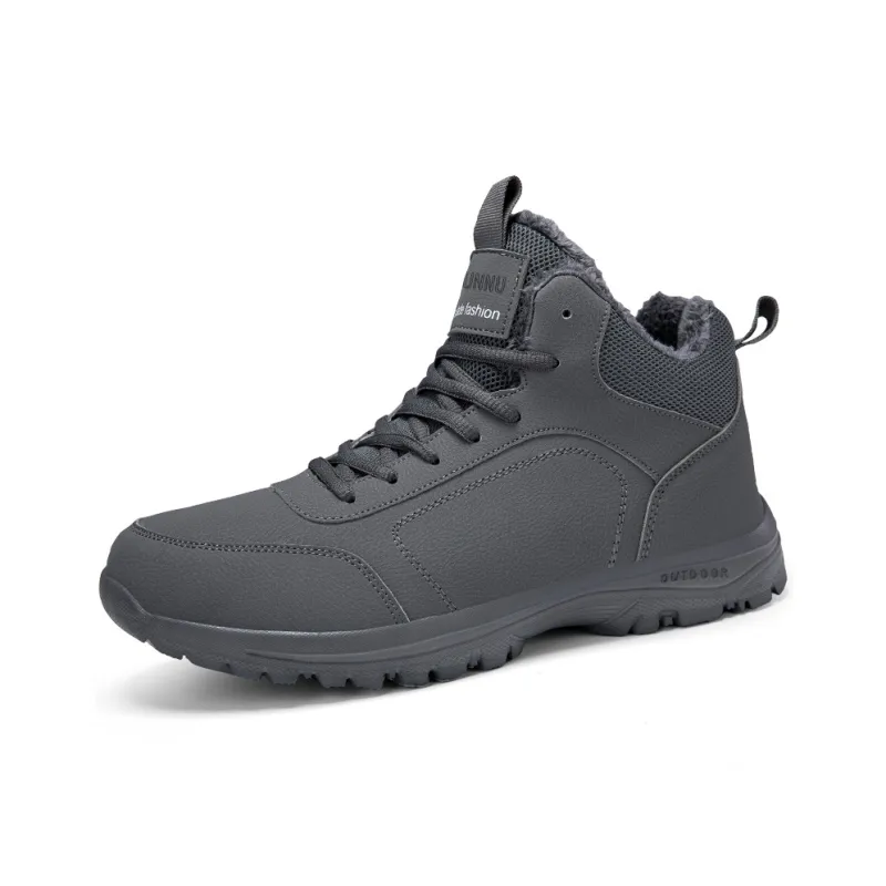 Dunnu Thermal Abrasion Resistant Slip Resistant High Top Casual Shoes Men's-6
