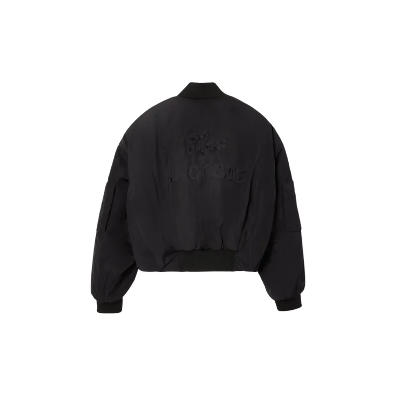 LACOSTE Embroidered Logo Bomber Jacket-1