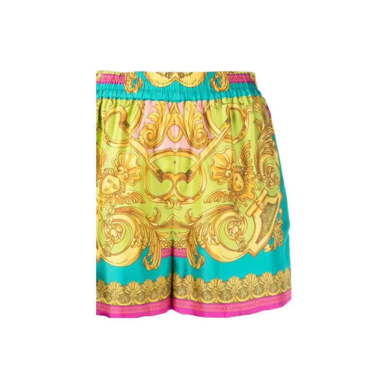 VERSACE Allover Baroque Printed Shorts-3