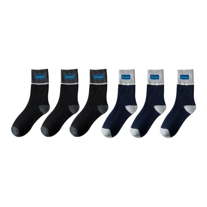 Cotton Gene Mid Calf Socks Men's Combo Set-25