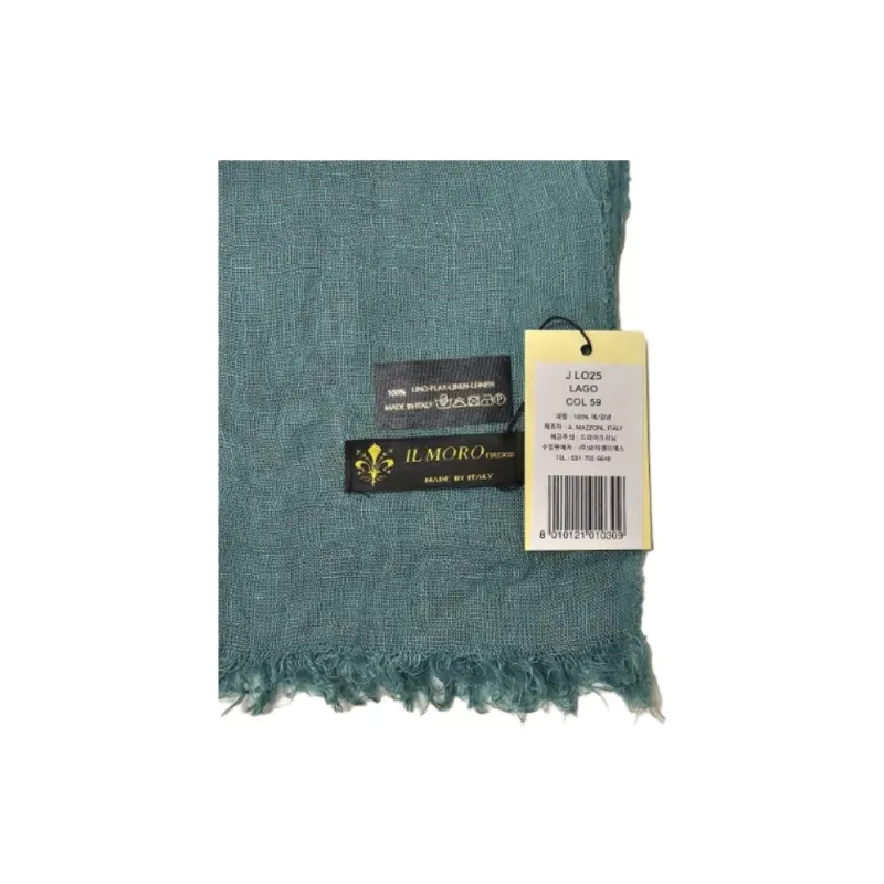 IL MORO Knit Scarves Unisex Green-2
