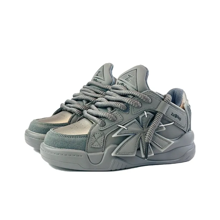 ZUIBANG Non slip Lightweight Low Top Skateboard Shoes Unisex-11