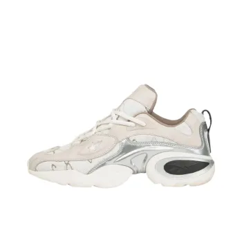 BAPE BLACK x Reebok Electrolyte 97 Shock Absorbers With Slip Resistant Features Low Top Casual Shoes Men's Ecru