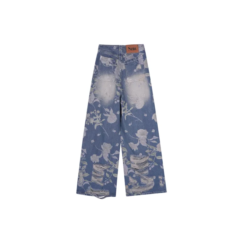 SFNT Jeans Unisex Monogram Denim-1