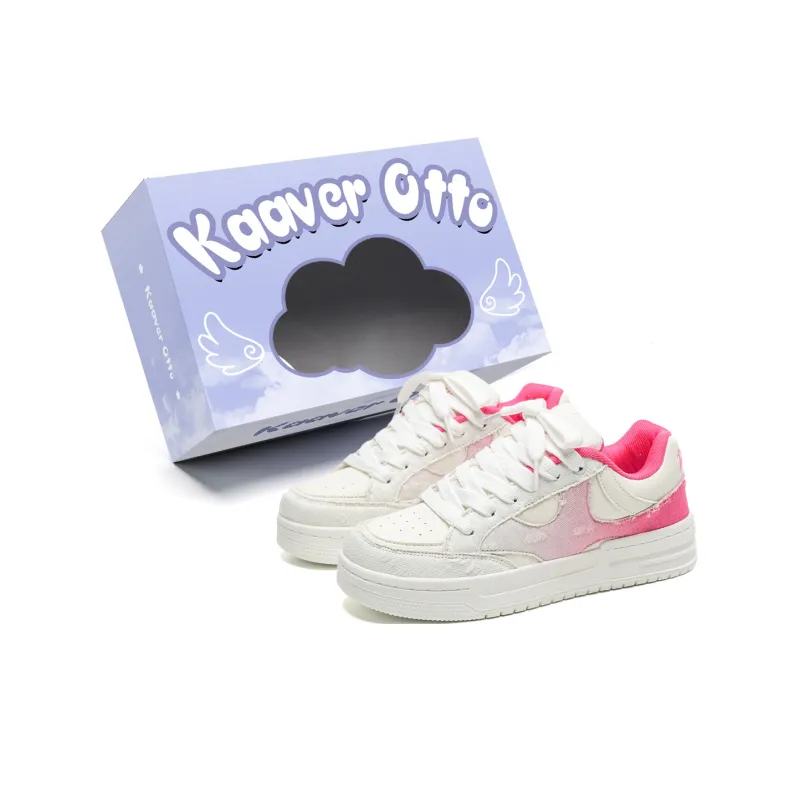 KAAVER OTTO Low-Top Trendy Niche Skateboard Shoes Unisex-37