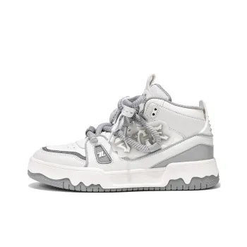 TCELLARS Coverage Cushioning Wear Resistant Lightweight Support Mid Top Skateboard Shoes Unisex