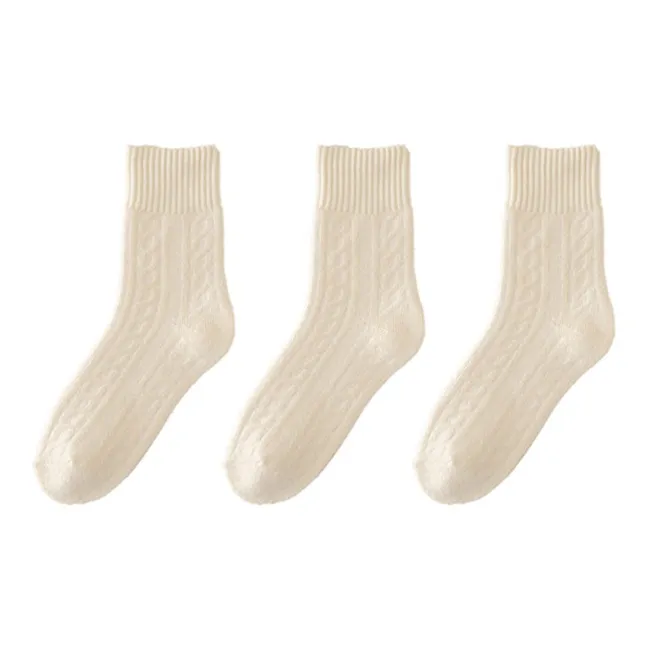 Cotton Gene Mid Calf Socks Women's Combo Set-26